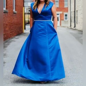 Alyce Black Dress formal gown size 18